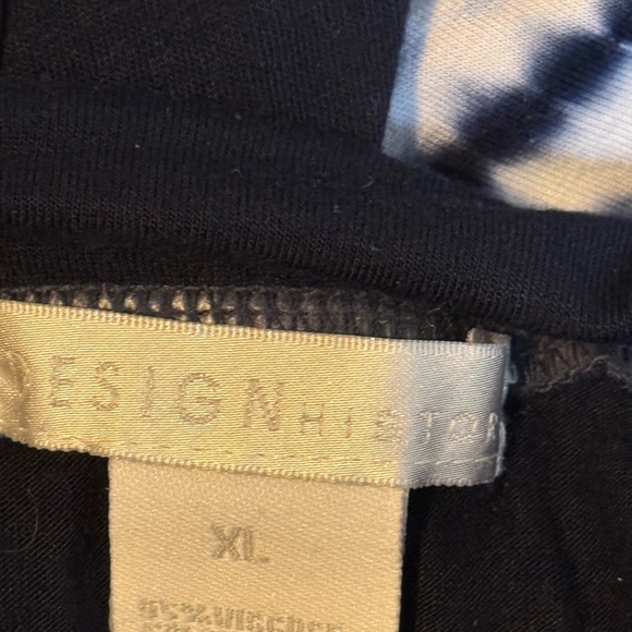 Design History Dark Blue Tie-Dye Maxi Skirt - Picture 4 of 4